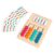 ZQsmgs Four Color Sliding Logic Board Game, Brain Teasers Toy