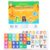 ZQsmgs Magnetic Alphabet & Finger Arithmetic Book, Portable Animal Letter Number Magnet Book