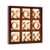ZQsmgs Montessori Wooden Noughts and Crosses Game, Classic Xo Strategy Game for Kids & Adults