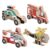 ZQsmgs Wooden DIY Vehicle Assembly Blocks, STEM Building Toy