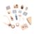 ZQsmgs Wooden Doctor Pretend Play Set, Kids Medical Kit Toy