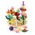 ZQsmgs Wooden Flower Garden Toy, Montessori Creative Imagination Toy