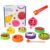 ZQsmgs Wooden Fruit Color Classification Toy, Bead Sorting Fine Motor Game