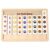 ZQsmgs Wooden Pattern Sorting Push Slide Game, Logical Classification Toy