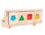 ZQsmgs Wooden Shape Matching Puzzle, Geometric Color Sorting Block Game