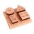 ZQsmgs Wooden Shape Matching Sorter, Geometric Peg Puzzle