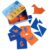 ZQsmgs Wooden Tangram Puzzle Set, Travel-Friendly Metal Box Spatial Thinking Gift