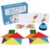 ZQsmgs Wooden Tangram Puzzles Game, Family Interactive Tabletop Game