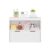 ZRongartlab Small Toy Organization with 2 Drawers & Open Shelves (White)
