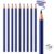 ZSASGXM 10 PCS Dark Blue Colored Pencils, Pre-sharpened Professional Wooden Art Pencils Set for Artists Painting | Premium Drawing Sketching Supplies