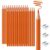 ZSASGXM 30 PCS Orange Colored Pencils, Pre-sharpened Professional Wooden Art Pencils Set for Artists Painting | Premium Drawing Sketching Supplies