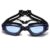 ZSRUIKJN Swim Goggles with Ear Plugs, Clear Swimming Coated Lens No Leaking Anti Fog UV Protection for Adult Men Women Youth Kids