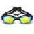 ZSRUIKJN Swim Goggles with Ear Plugs, Clear Swimming Coated Lens No Leaking Anti Fog UV Protection for Adult Men Women Youth Kids