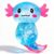 ZTATU Axolotl Squishy Fidgets Squishy Stress Balls for Adults (1PCS)