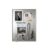 ZUBBLINORA Stainless Steel Magnetic Bulletin Board for wall
