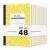 ZUBBLLE Composition Notebook 48 Pack, College Ruled Paper, Notebooks for School, School Comp Book, 9-3/4 x 7-1/2 Inches, 100 Sheets, 200 Pages Marble Covers – Yellow