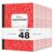 ZUBBLLE Composition Notebook 48 Pack, College Ruled Paper, Notebooks for School, School Comp Book, 9-3/4 x 7-1/2 Inches, 100 Sheets, 200 Pages Marble Covers – Red