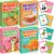 Zubebe 4 Sets Memory Matching Game for Kids Memory Match Fun Matching Game Educational Toys for Family Night, Party Favors, Classroom Prizes (Style 1)