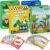 Zubebe 4 Sets Memory Matching Game for Kids Memory Match Fun Matching Game Educational Toys for Family Night, Party Favors, Classroom Prizes (Style 2)