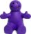 Zugar Land 4″ Fun Colorful Squeezable Smile Face Guy Phone Holders – Stress Relief Desk Accessories, Flexible Silicone Stand for Smartphones & Tablets, Fun Gifts for Home or Office (1 Purple)