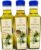 Zuluf Blessed Olive Oil Set of 3 Pure Anointing Oil from the Holy Land Jerusalem Bethlehem Christian Prayer for Baptism Christening Godparent Faith Gift Unscented 25.4 Fl Oz 3 Pack Bottles