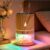 ZWH 5-in-1 Flame Himalayan Salt Lamp Ultrasonic Essential Oil Diffuser, Cool Mist Humidifier, 1H/3H/6H Timer, Auto Shut-Off, Quiet Aromatherapy, 100% Pure Salt Crystals, 250ml (Wood)
