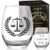 ZWV Funny Lawyer Wine Glass，lawyer Gifts for women, law school gifts