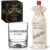 ZWV Godfather Gift Set, Godfather Est 2027 Whiskey Glass & Wine Gift Bag