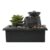 ZXFNVXC Table Fountain Table Fountain Small Fountain Circulation Waterscape Living Room Fengshui Wheel Crafts Ornaments Bonsai Table Fountain