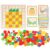 Zycolo Montessori Tangram Educational, Geometric Shapes Puzzle Toys with 120Pcs Wooden Puzzle Blocks and 20Pcs Cards, Colorful Pattern Montessori Children’s Educational Gifts for Kids Ages 3 and Up