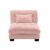 ZYJINIQ 40 Inch Breathable Chenille Studio Couch, Space Saver Bed with Solid Wood Frame, Sofa Individual with Flexible combinable Structure for Home Office and Living Space use, Pink