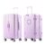 ZYXLH Versatile Multi-Color Hard-Shell Suitcase Set, Multi-Scenario Travel & Commute Bundle(Purple Frosted,30 inch five wheels)