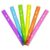ZZTX 6 Pack Color Transparent Ruler Plastic Rulers 12 Inch